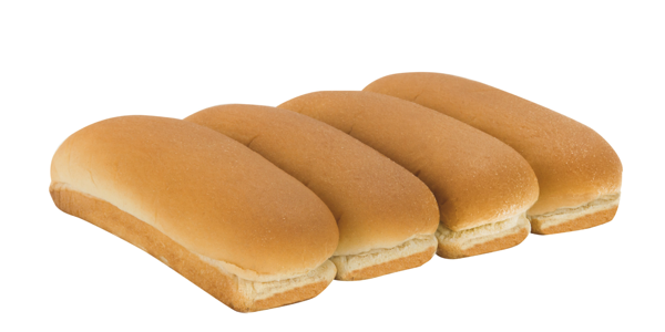 Hot Dog Buns Made with Whole Grain